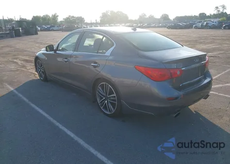 2016 Infiniti Q50 3.0T Sport from USA, damaged, VIN JN1EV7AP1GM302527